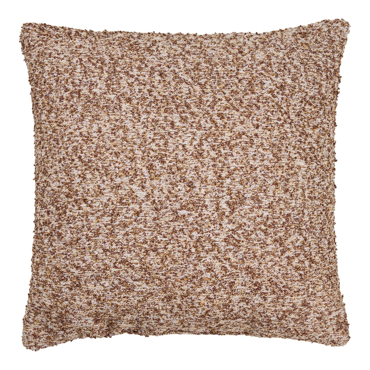 PolsterOase Möbel – Lamu Kissen aus Baumwolle, Braun/Beige, 45 × 45 cm