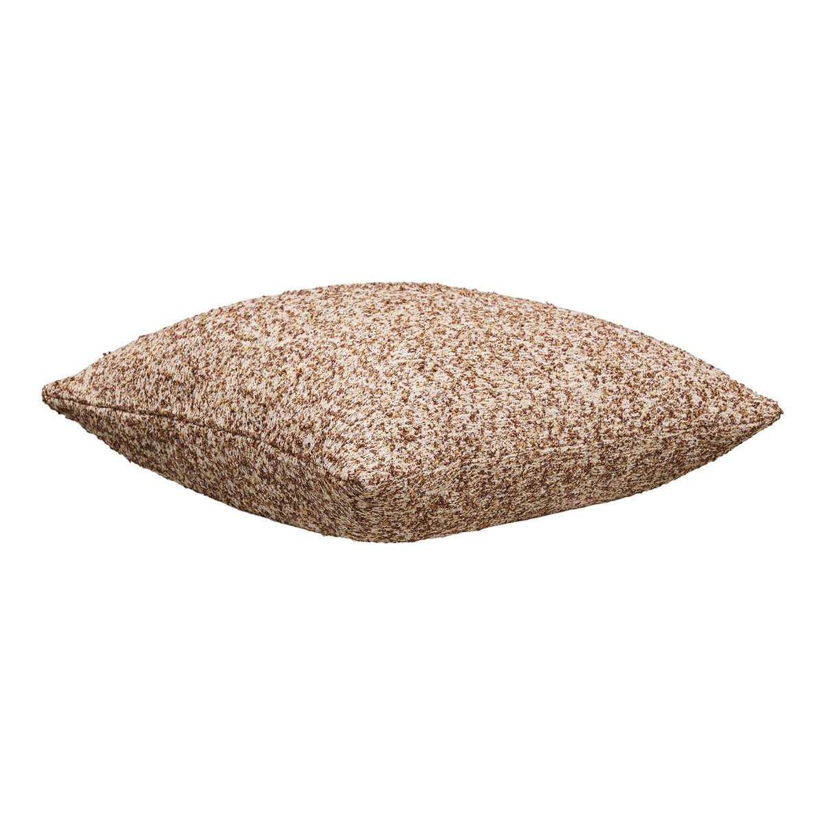 PolsterOase Möbel – Lamu Kissen aus Baumwolle, Braun/Beige, 45 × 45 cm – Ansicht 3