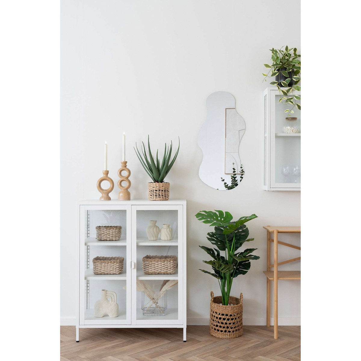 PolsterOase Möbel – Palermo Wandspiegel aus Glas, 40 × 80 cm – Ansicht 2