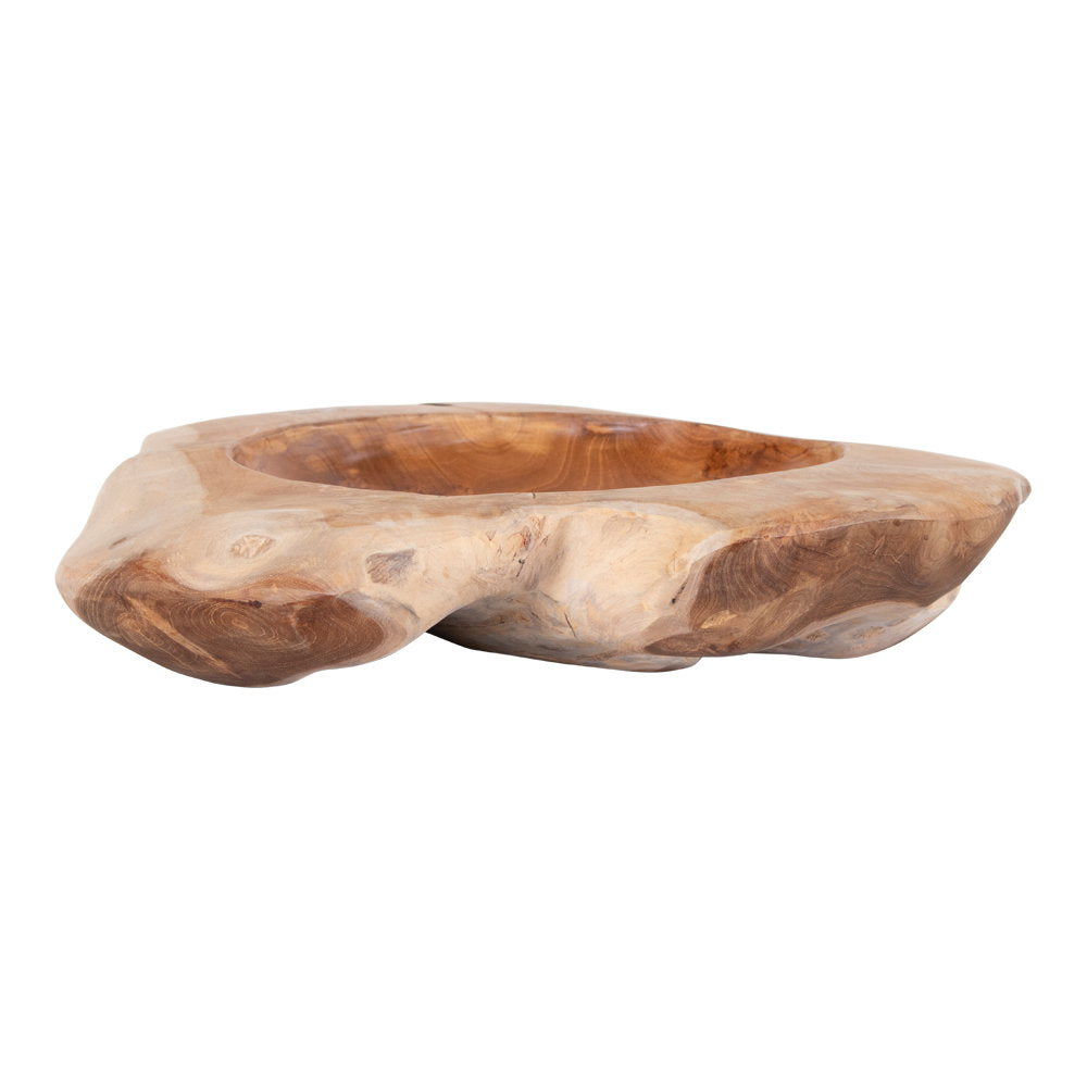 PolsterOase Möbel – Rio Bowl, Schale, Teak, natur ø40x12 – Ansicht 3