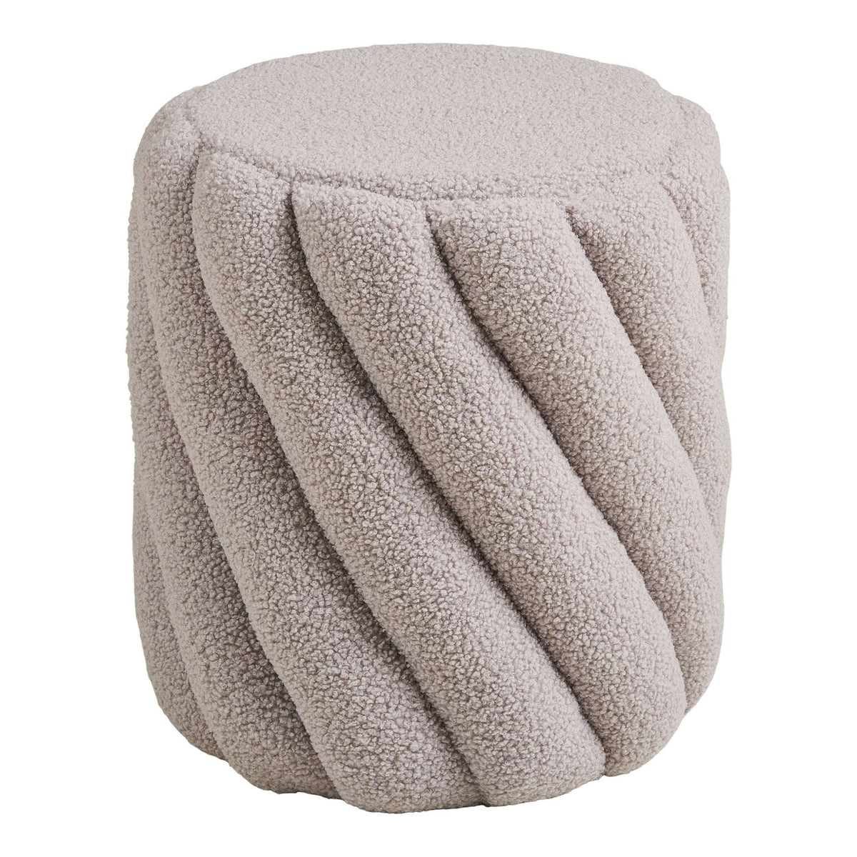 PolsterOase Möbel – Sana Pouf, Grau
