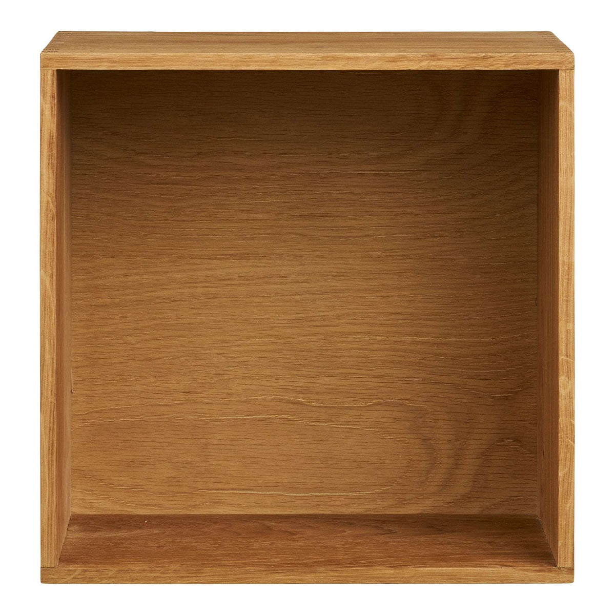 PolsterOase Möbel – Townsville Wandregal aus massiver Eiche, Natur, 30 × 30 cm – Ansicht 2