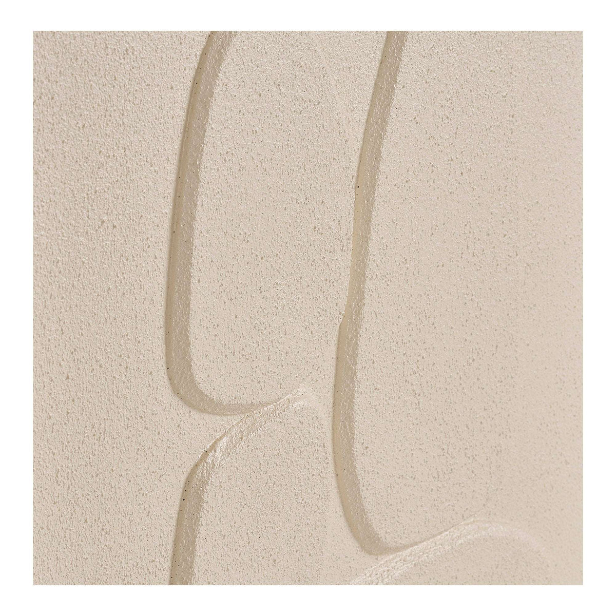 PolsterOase Möbel – Victoria Relief, Wanddekoration aus Kiefer und Polystyrol, Nr. 2, Beige – Ansicht 4