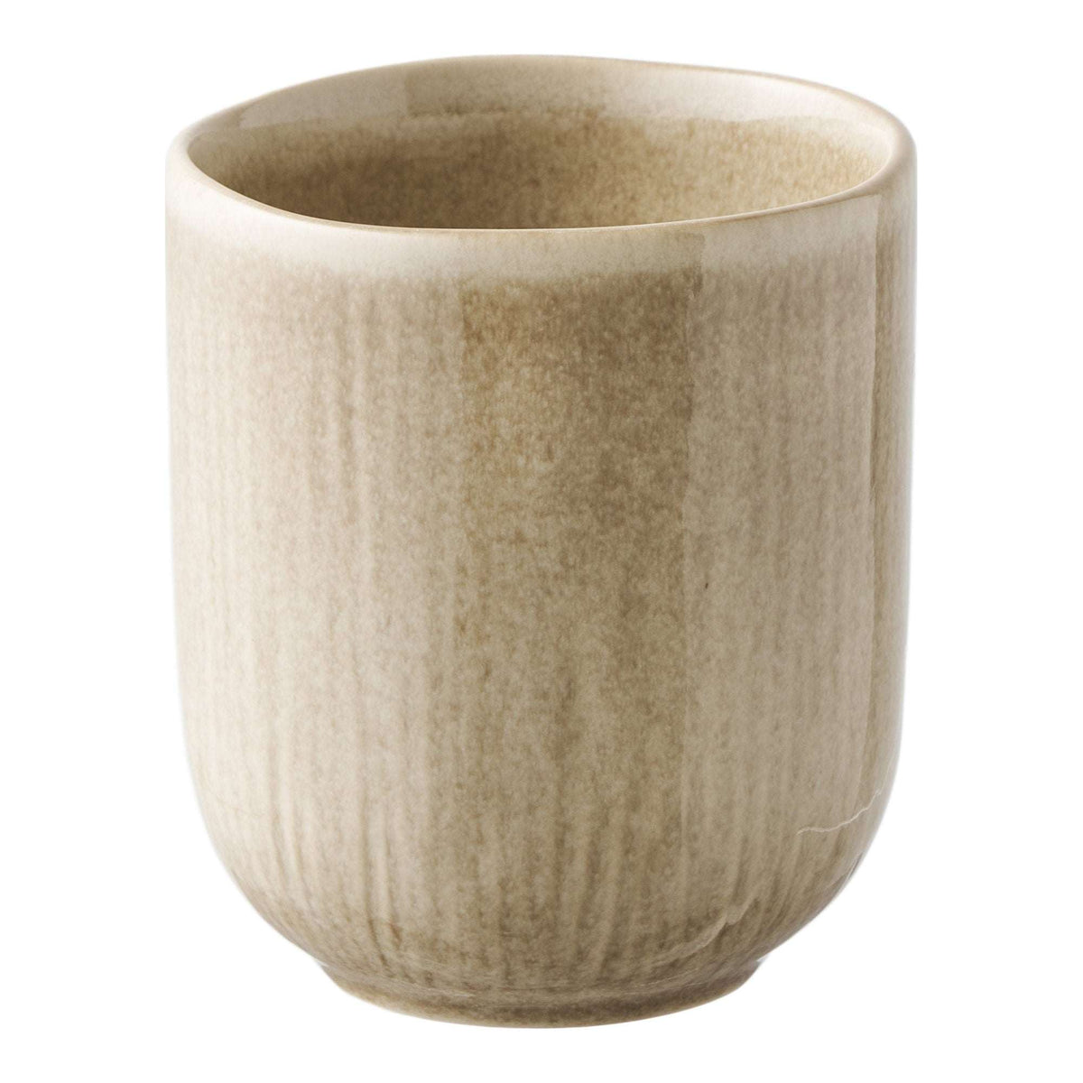 PolsterOase Möbel – Viola Becher aus Steinzeug, 4er, Set, Beige, Ø 8 cm – Ansicht 3