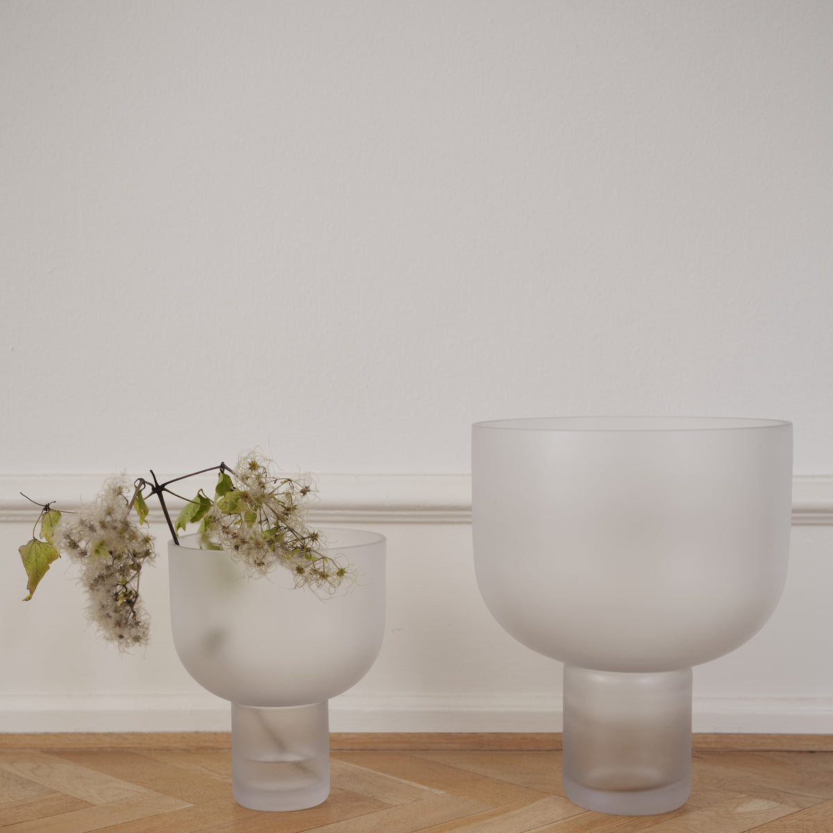 PolsterOase Vase – NEBL Vase mittel mattiert Nr. 3