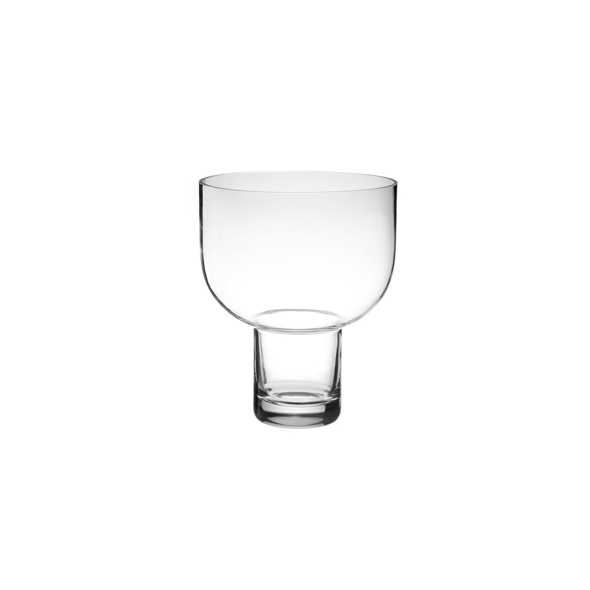 PolsterOase Vase – NEBL Vase Mittelgroß Transparent Nr. 1