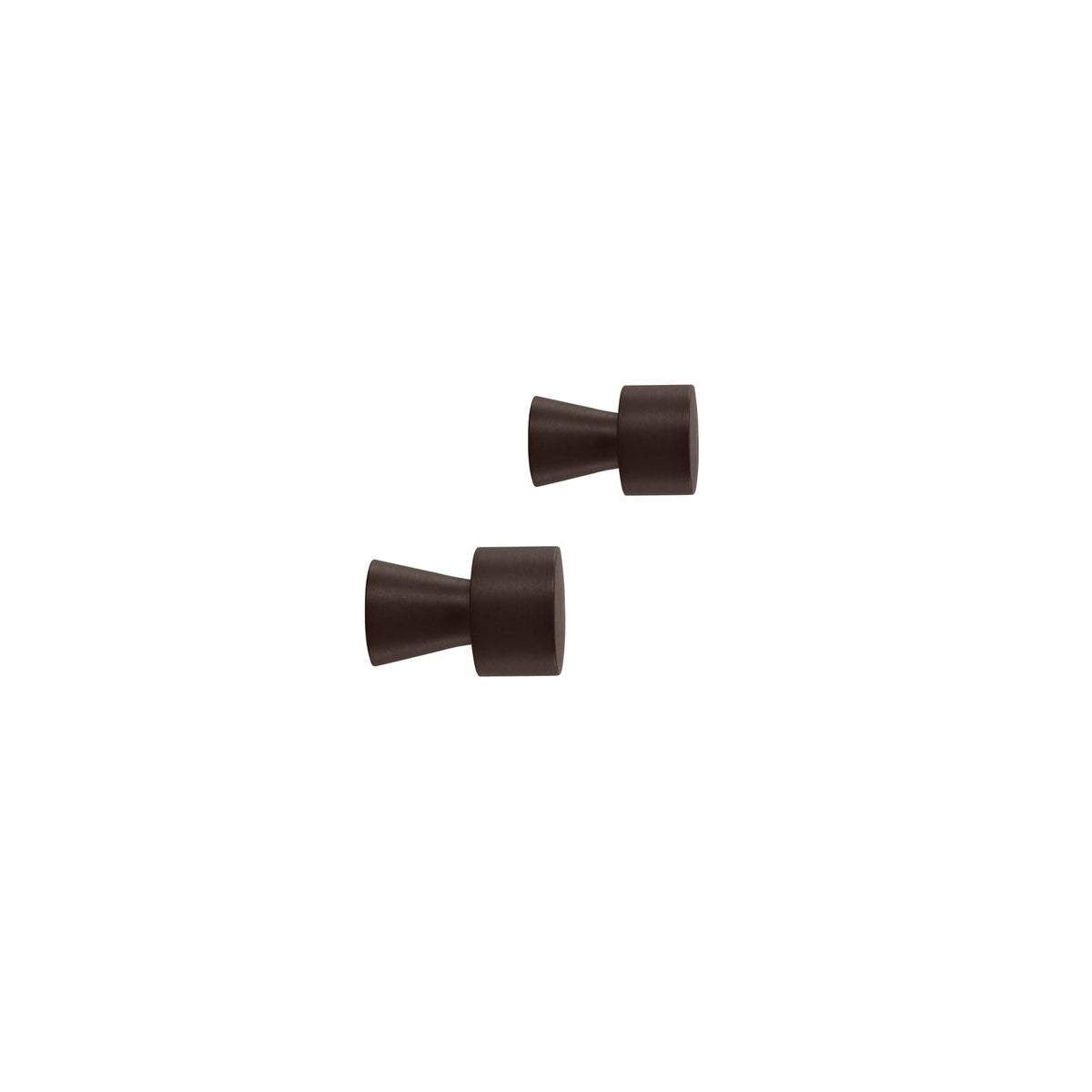 PolsterOase Wandhaken – Stift Haken / Knauf, 2er Pack Nr. 1