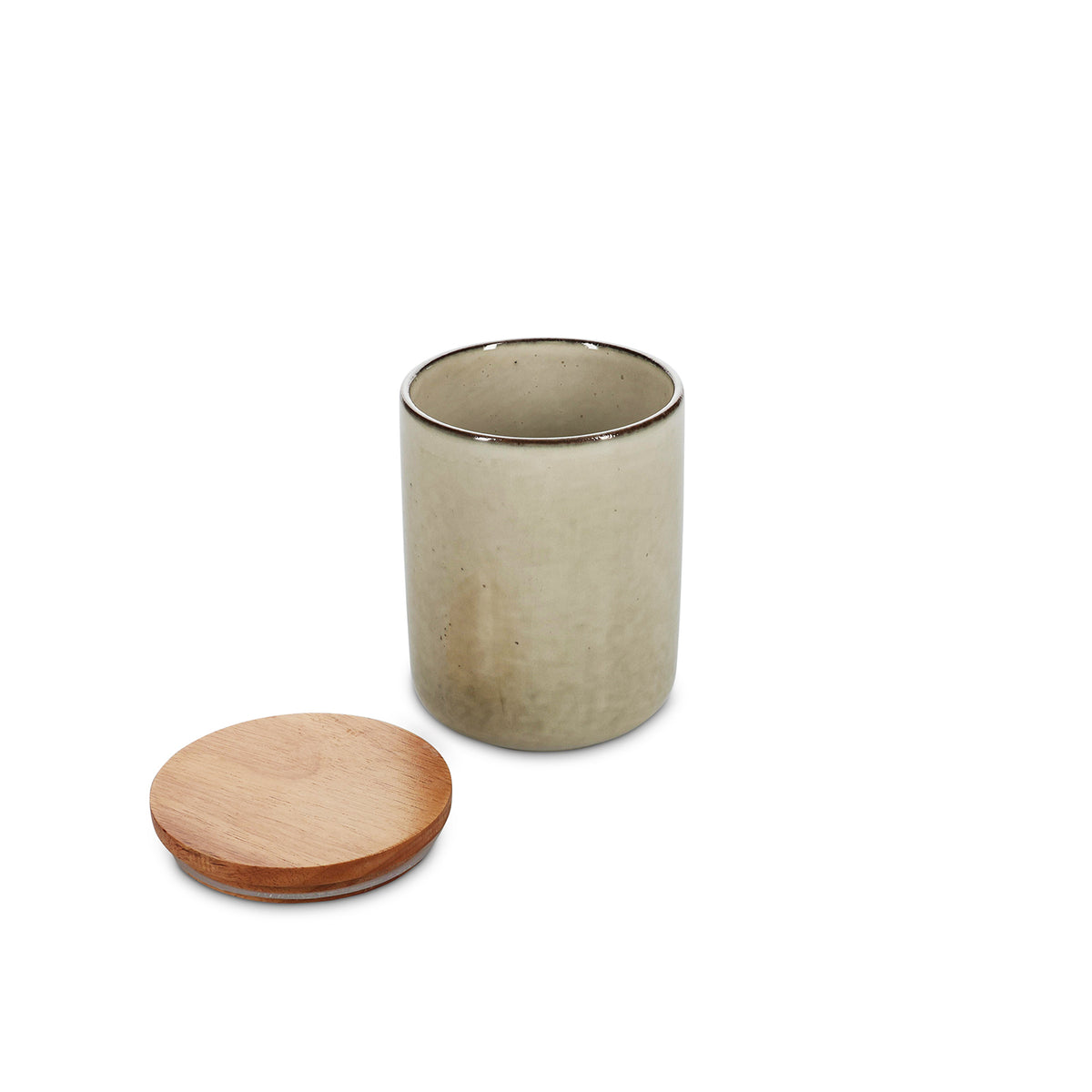 Salt & Pepper Kanister 12xH15cm elfenbein Meridian – Produktansicht 4