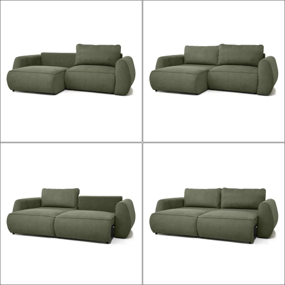 Borneo Schlafsofa in Plüsch