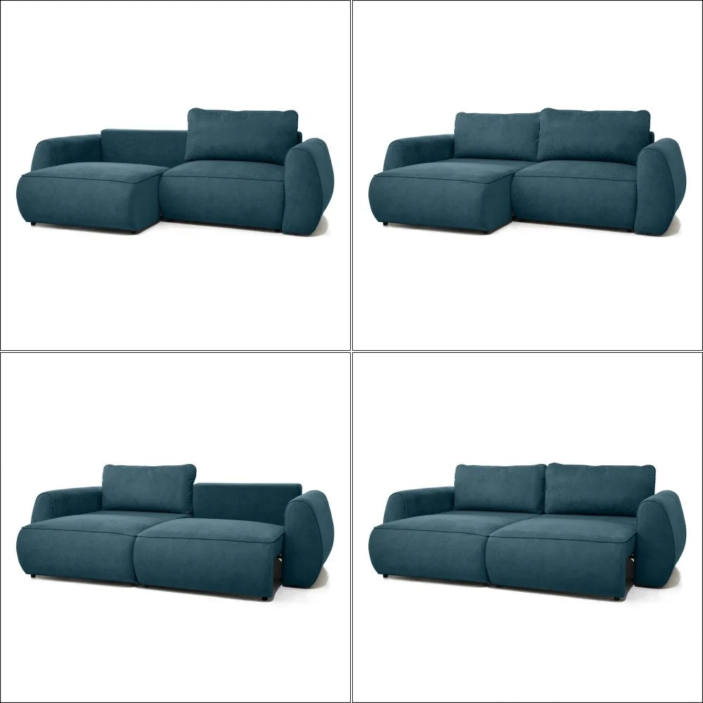 Borneo Schlafsofa in Plüsch