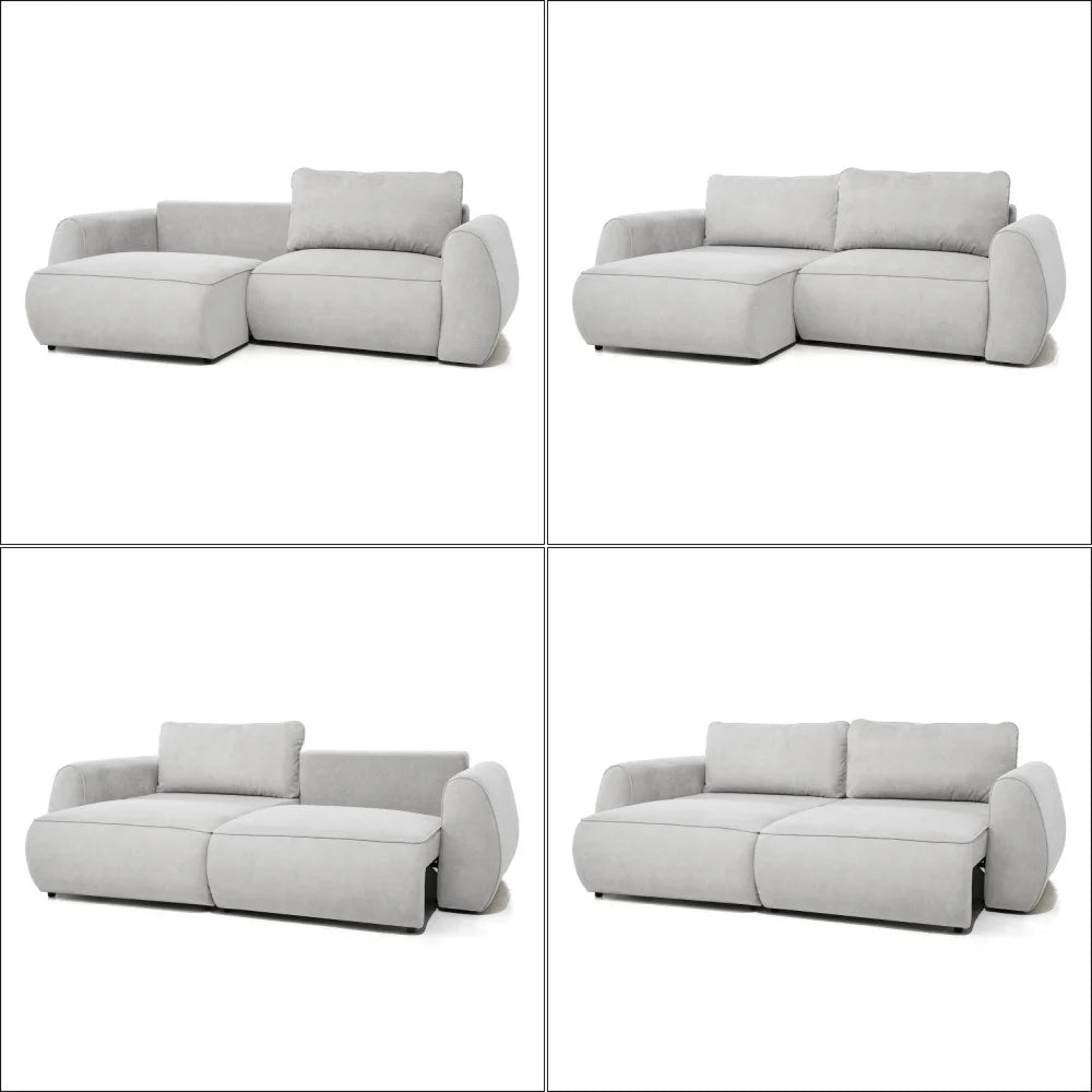 Borneo Schlafsofa in Plüsch