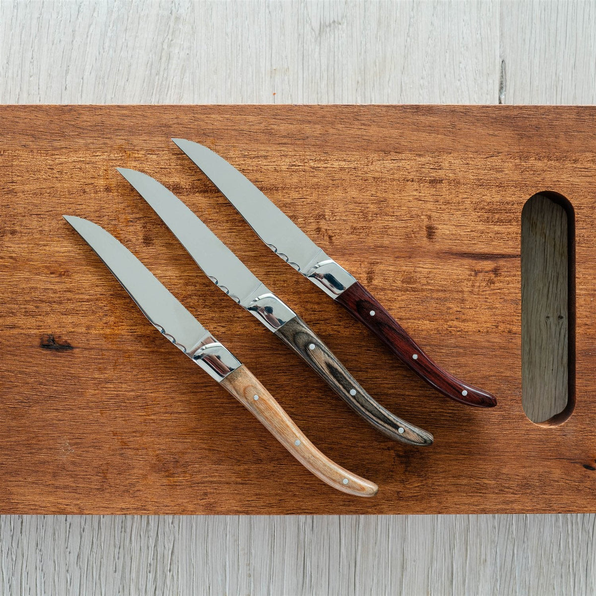 S|P Collection Steakmesser braun Corta - 4er-Set – Produktansicht 2