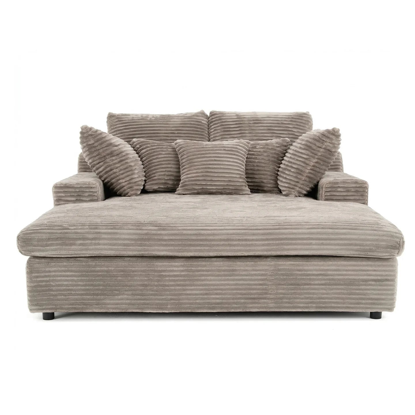 Recamiere / Chaiselongue Lazy in Breitcord, 153x173 cm