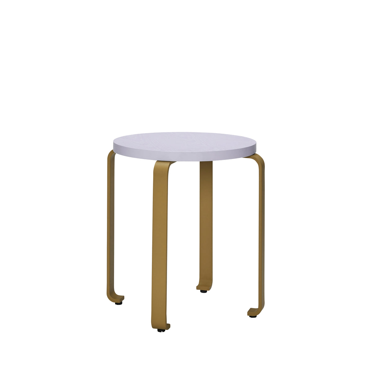 PolsterOase Möbel – 2 x Smile Hocker Lavendel/Khaki – Ansicht 3