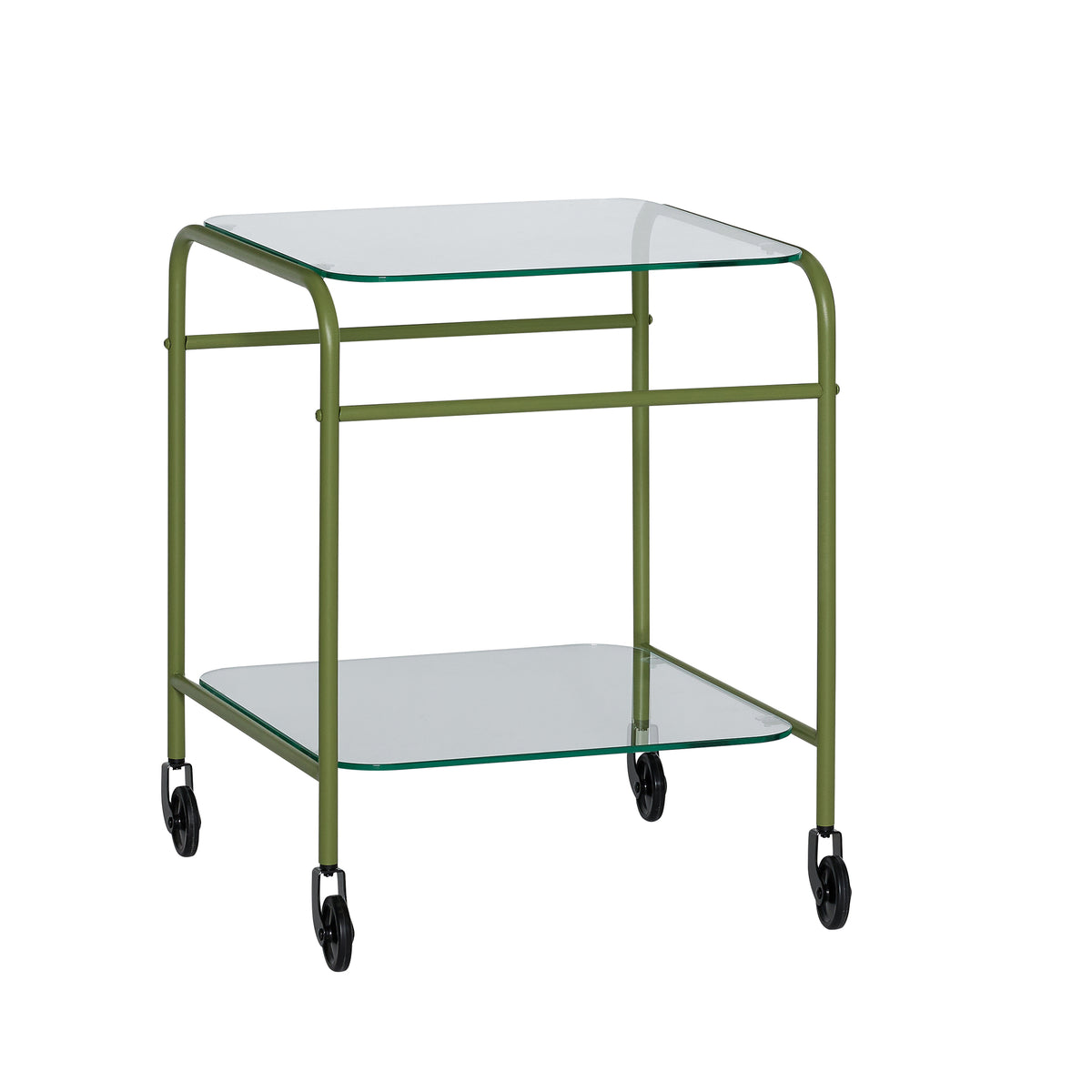 PolsterOase Möbel – Zephyr Trolley aus Glas und Metall
