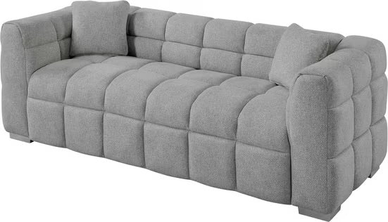 3-Sitzer in Bouclé, 190 cm Breite