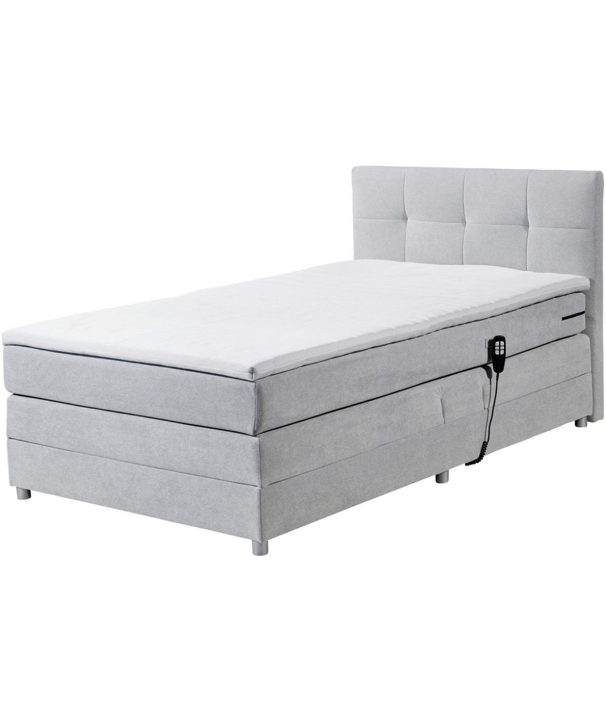 Boxspringbett - 120x200cm mit Motor + Matratze | PolsterOase