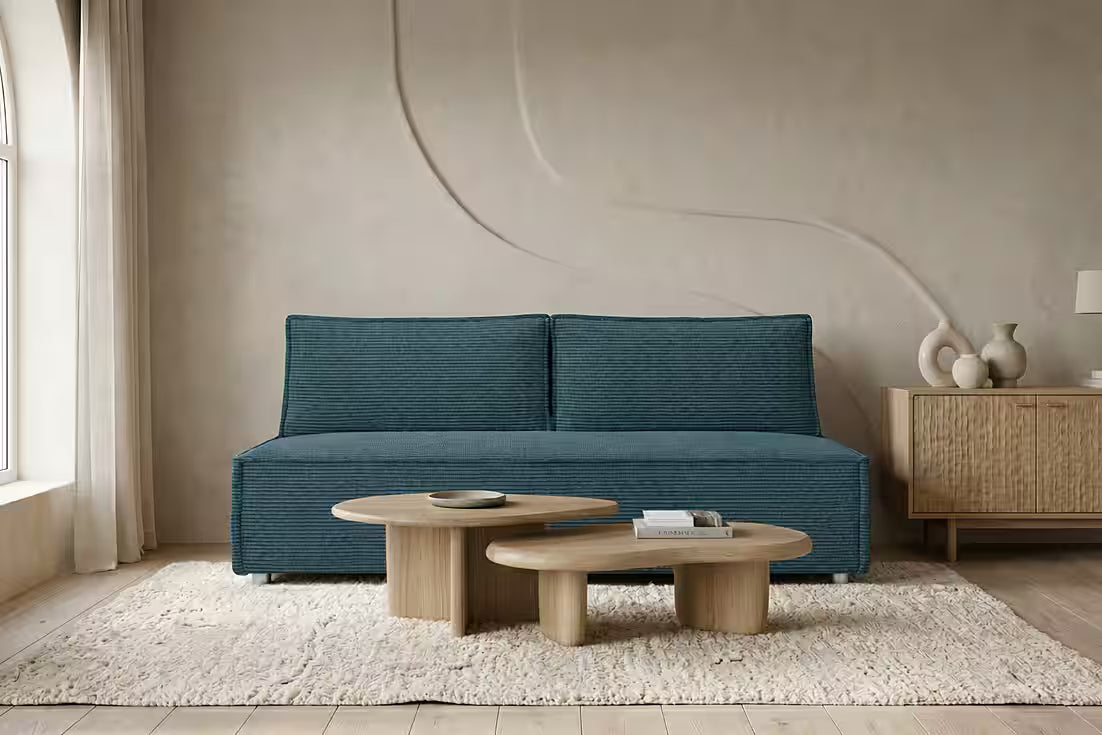 Schlafsofa Duo #Variant_Azurblau