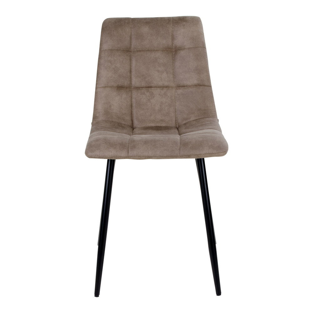 Middelfart Esszimmerstühle, Hellbraun/Schwarz, 2er-Set