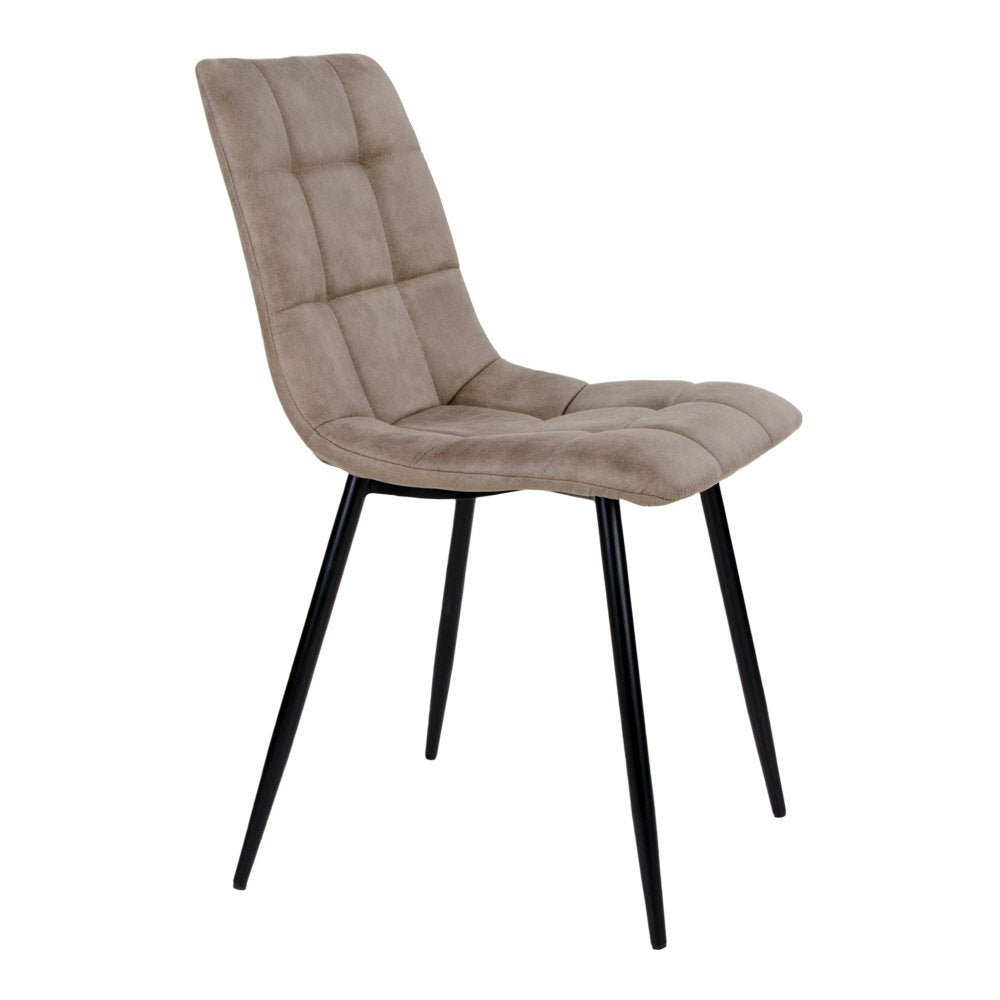 Middelfart Esszimmerstühle, Hellbraun/Schwarz, 2er-Set