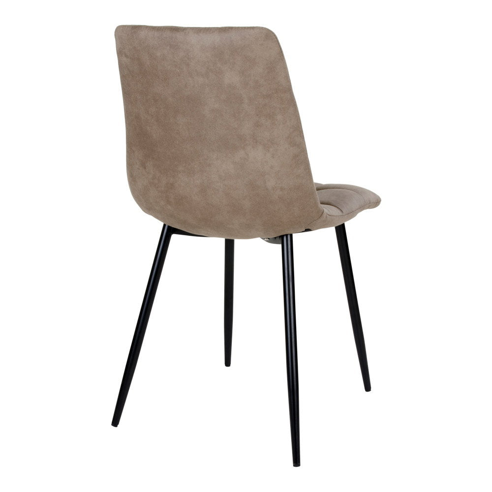 Middelfart Esszimmerstühle, Hellbraun/Schwarz, 2er-Set