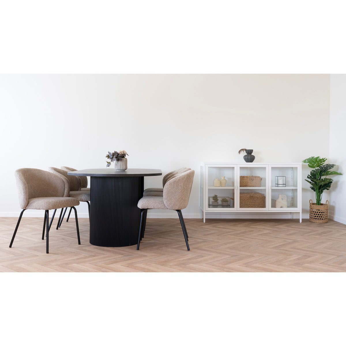 Safira Esszimmerstühle, Beige, 2er-Set