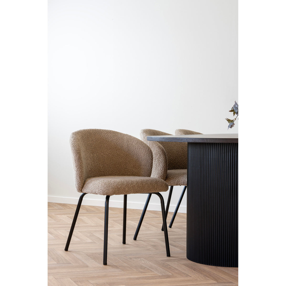 Safira Esszimmerstühle, Beige, 2er-Set