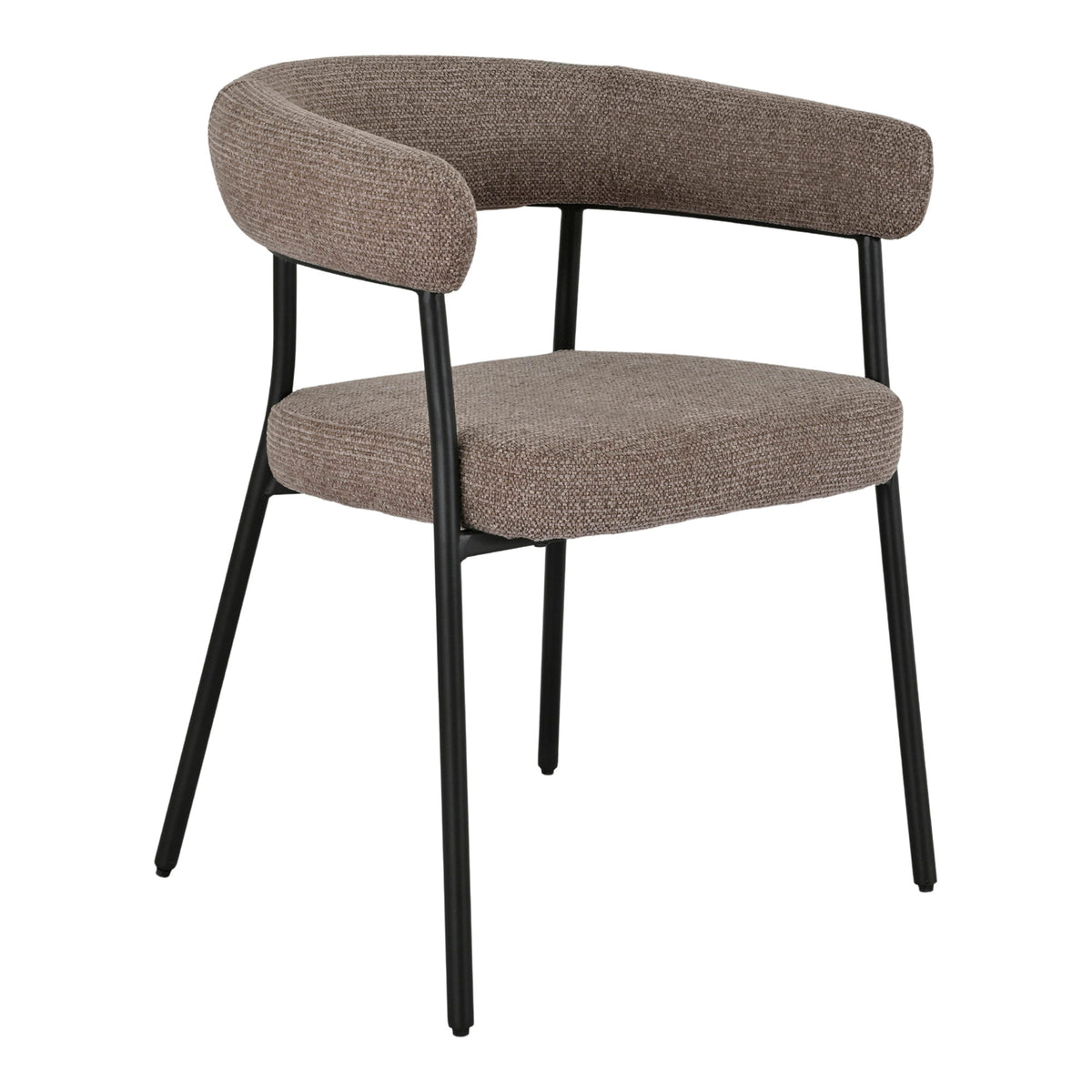 Trivio Esszimmerstühle, Braun/Schwarz, 2er-Set