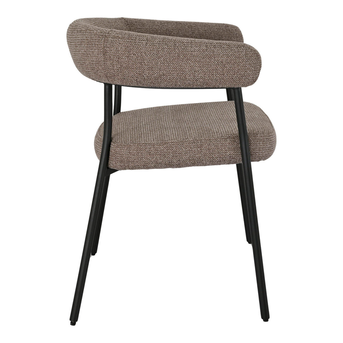 Trivio Esszimmerstühle, Braun/Schwarz, 2er-Set