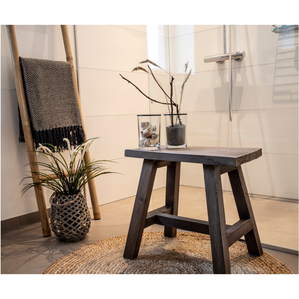Barcelona Sitzbank – Teak Natur, 50 cm