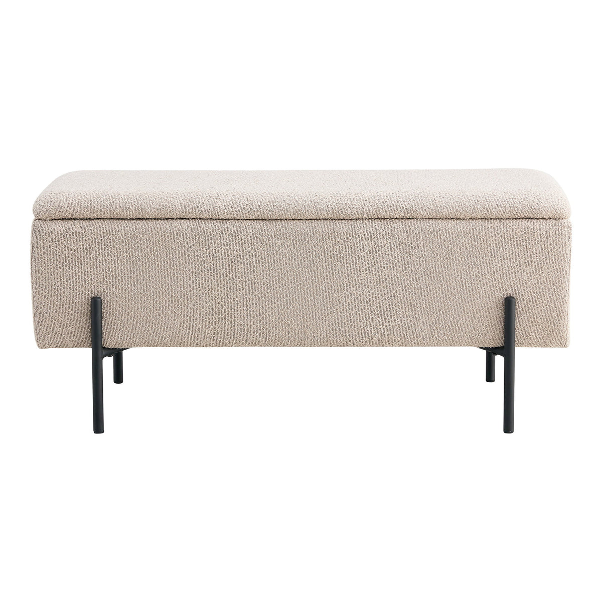 Watford Sitzbank, Beige, mit Stauraum
