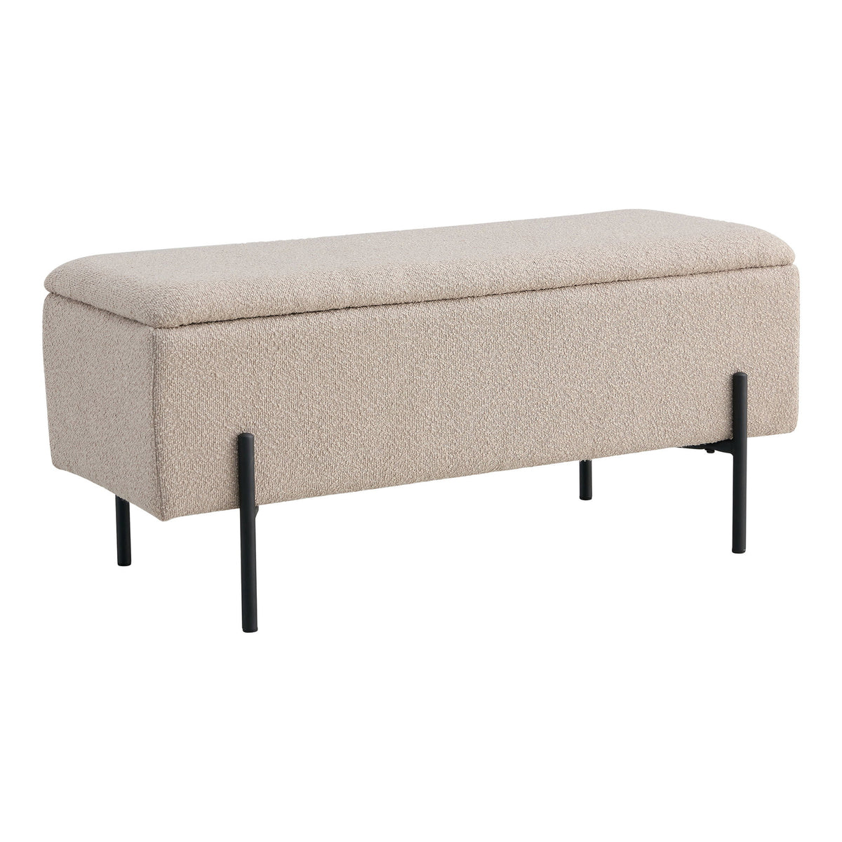 Watford Sitzbank, Beige, mit Stauraum
