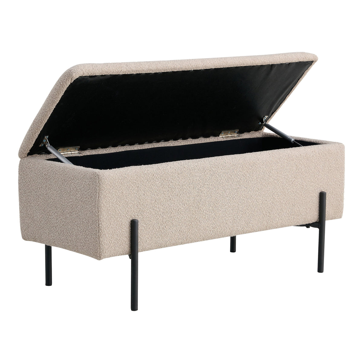 Watford Sitzbank, Beige, mit Stauraum