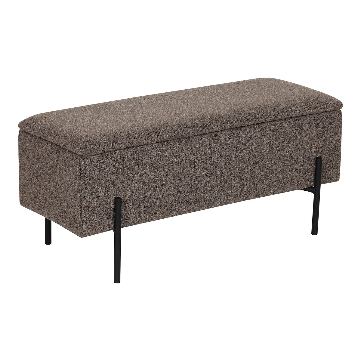 Watford Sitzbank, Braun, mit Stauraum