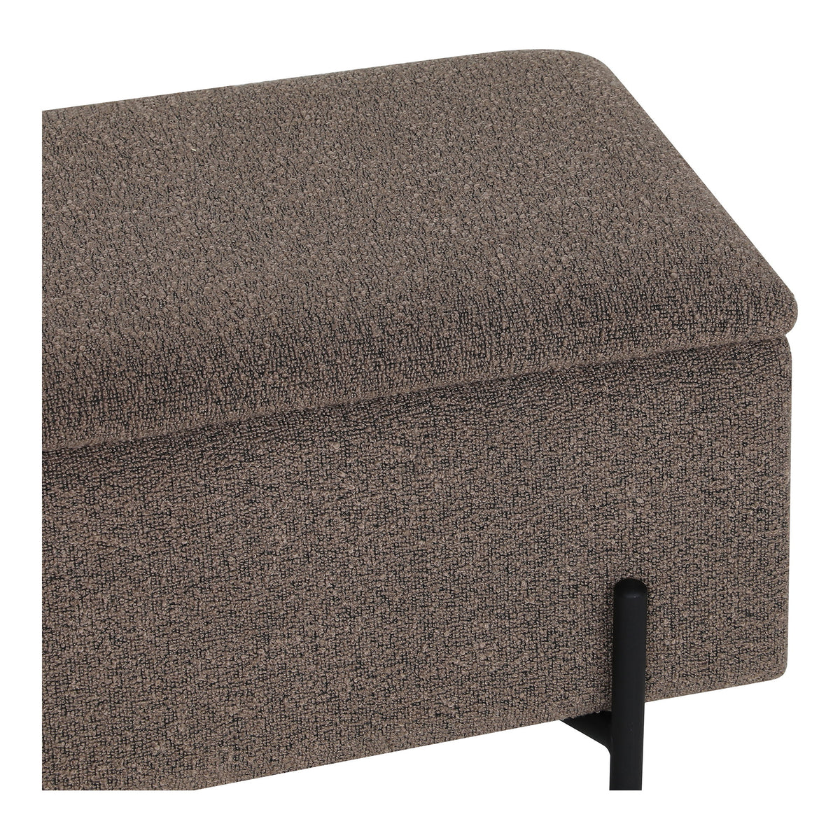 Watford Sitzbank, Braun, mit Stauraum