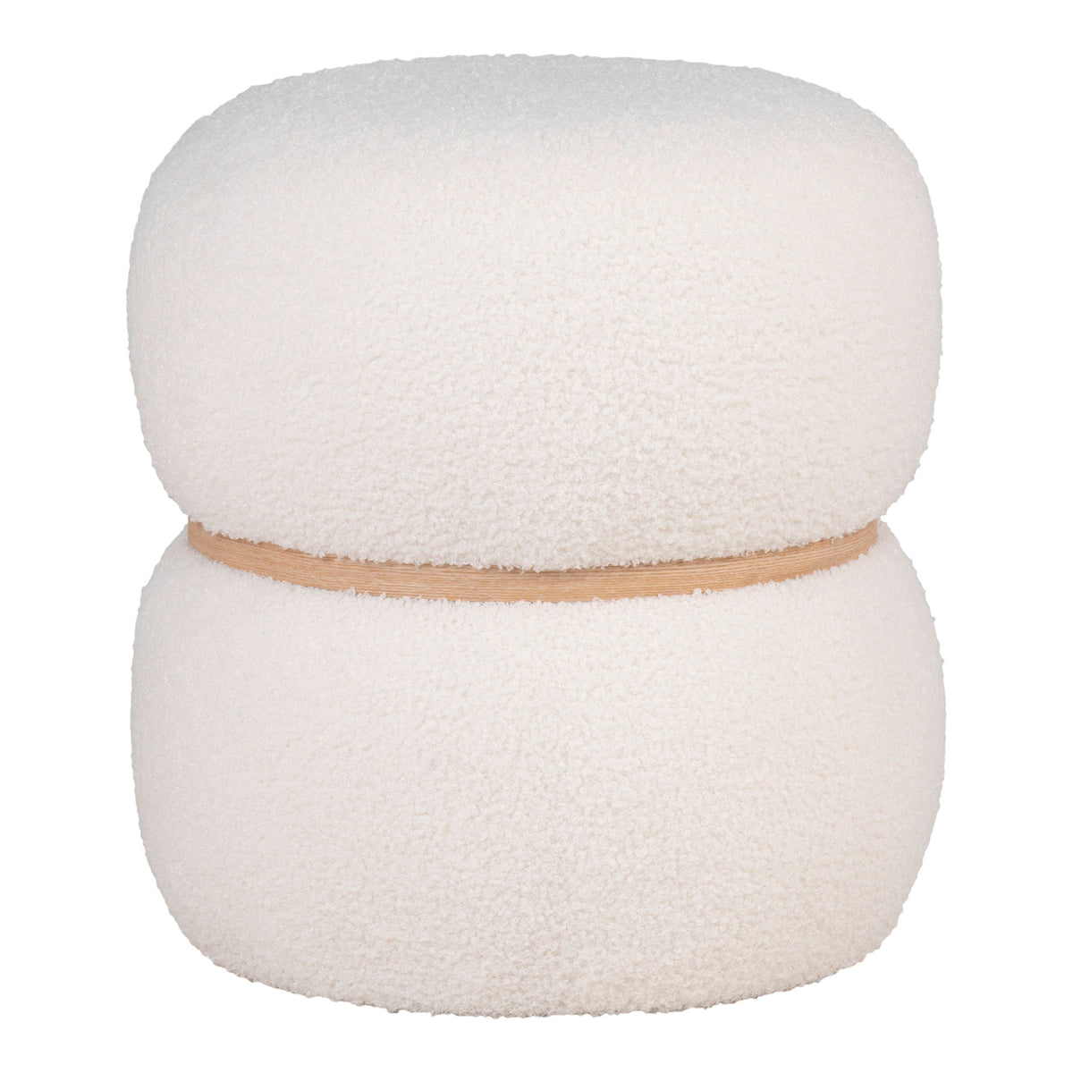 Milford Pouf, Weiß