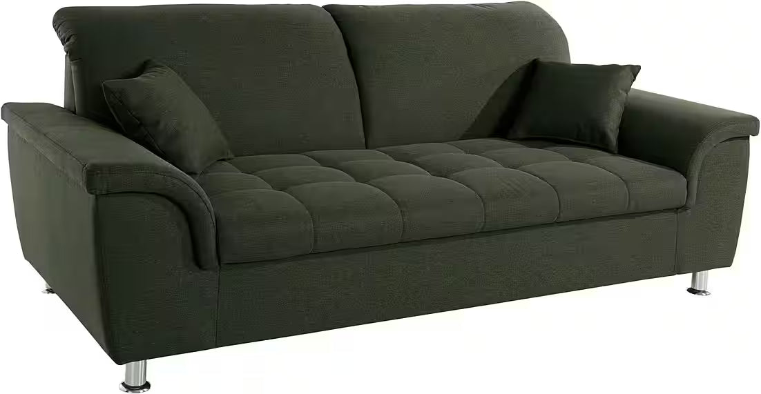 Sofa Franz in Grün, 210 cm Breite