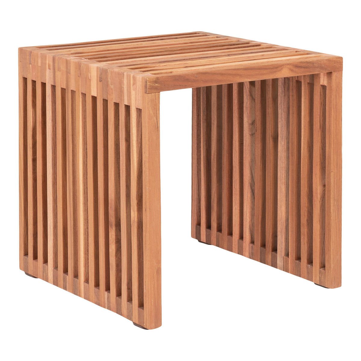 Pego Beistelltisch, Teak Natur