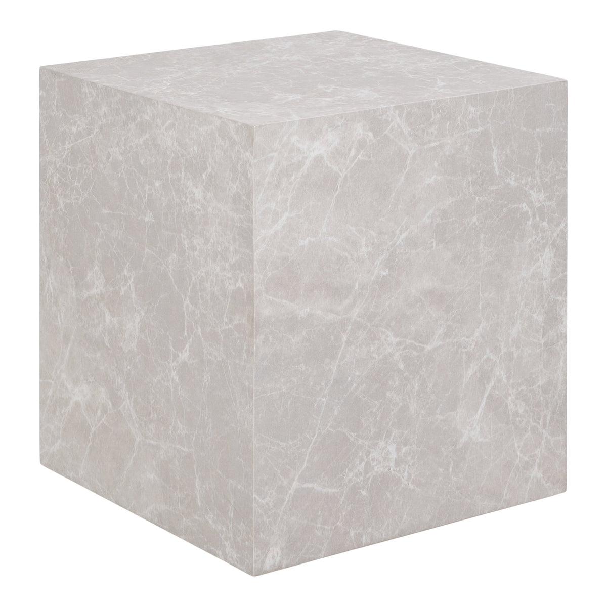 Prague Beistelltisch, Beige, 40 × 40 cm