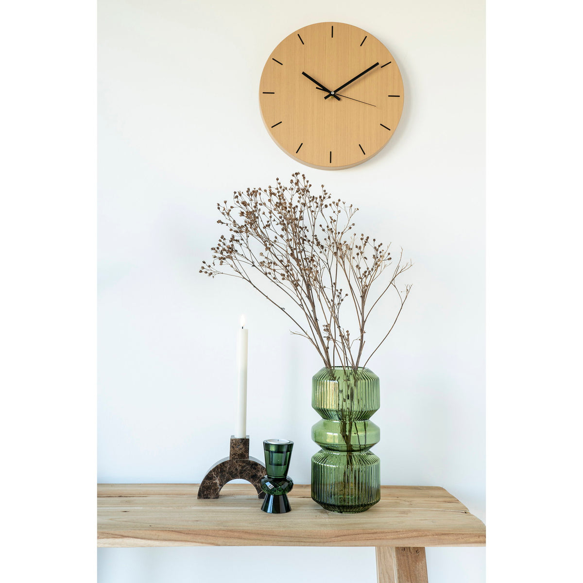 PolsterOase Möbel – Girona Konsolentisch aus Teakholz, Natur, 90 cm – Ansicht 7