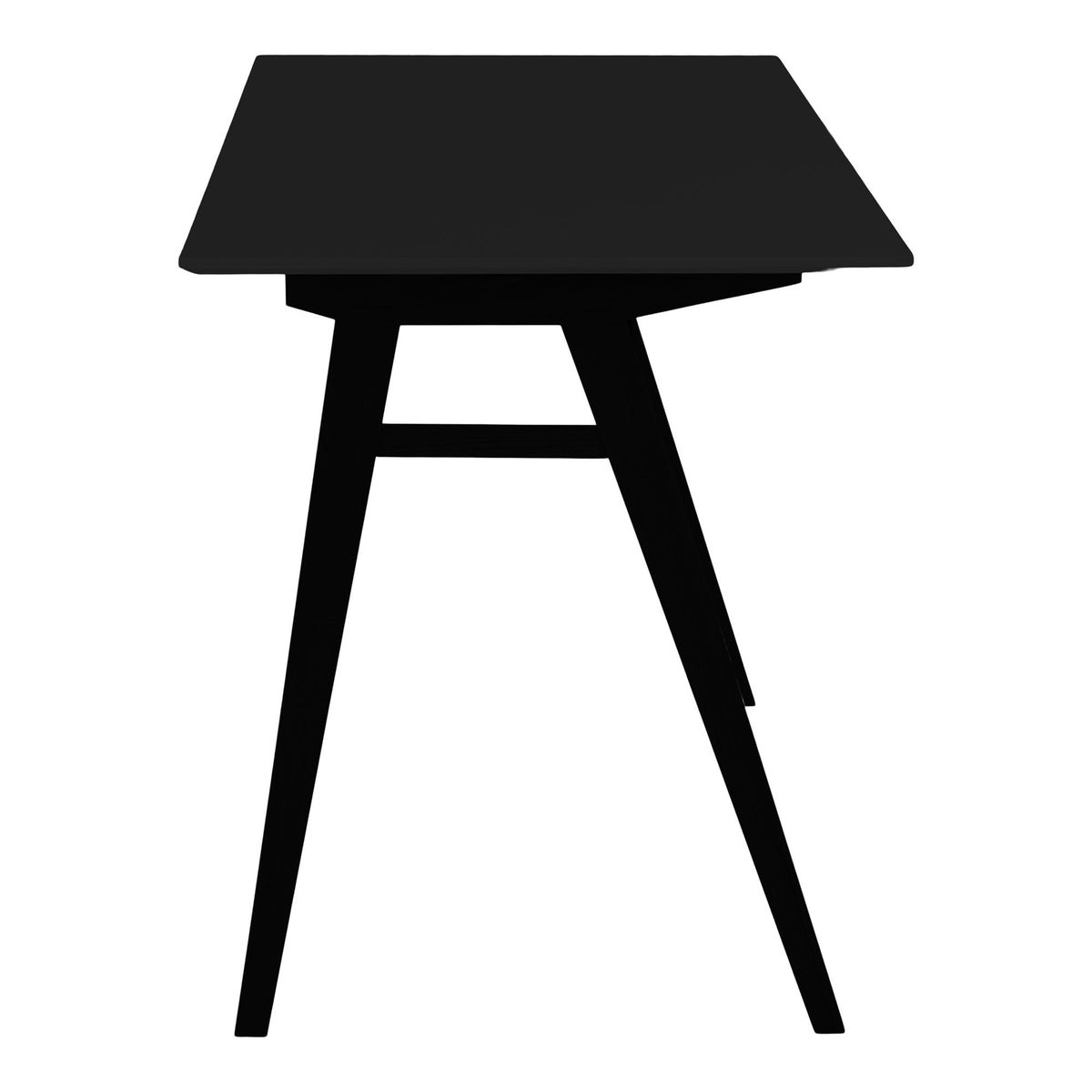 Vojens Schreibtisch, Schwarz, 120 × 60 × 75 cm