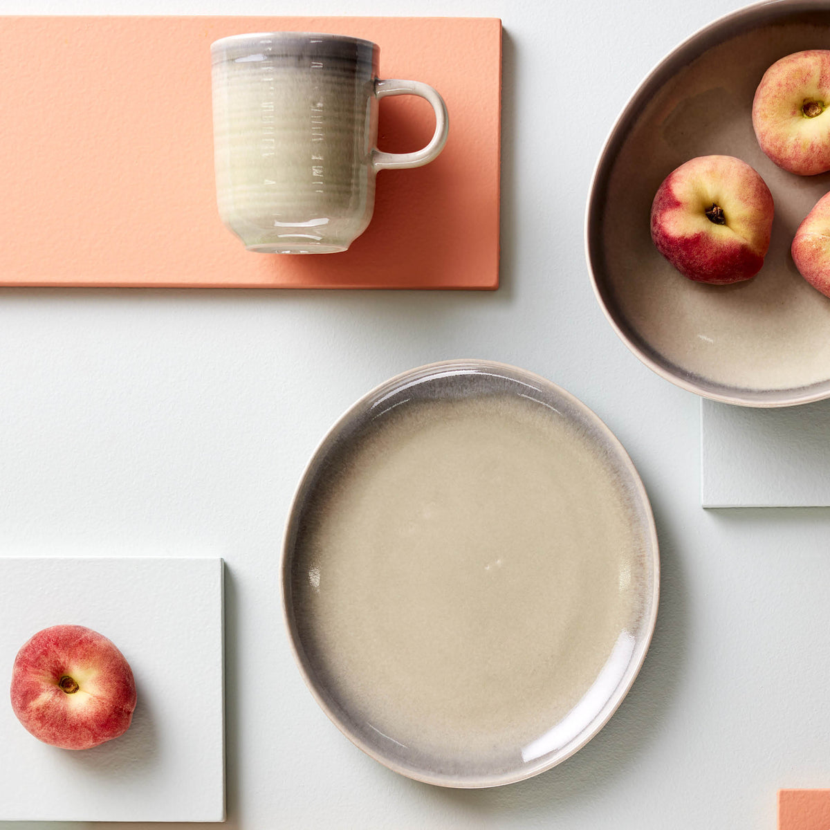ona Becher 38 cl grün/grau Flint – 4er-Set – Produktansicht 4