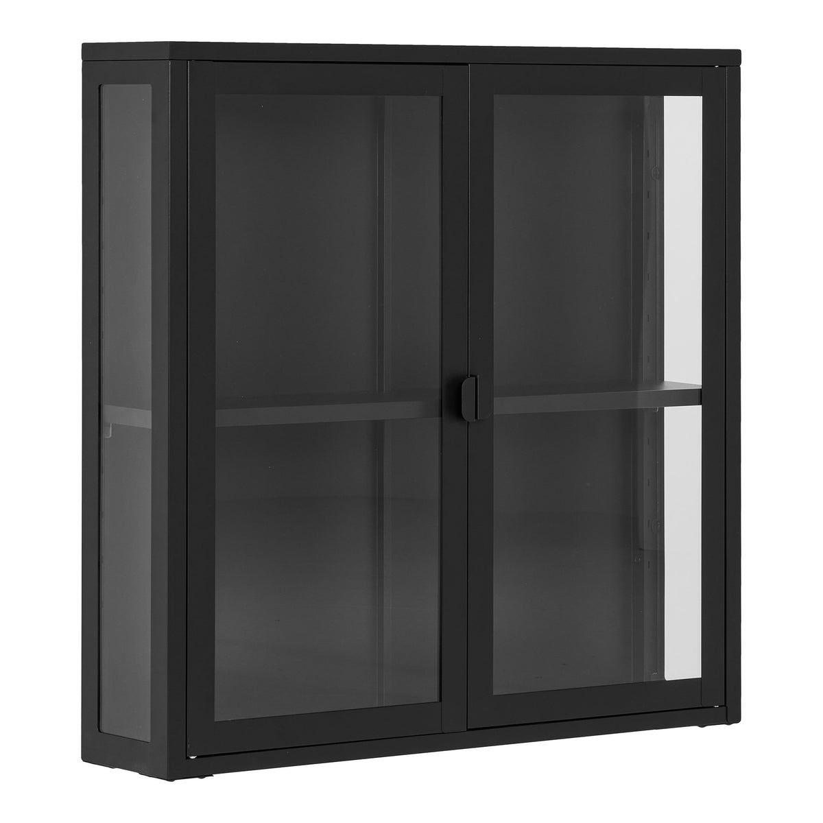 Brisbane Wandvitrine, Schwarz