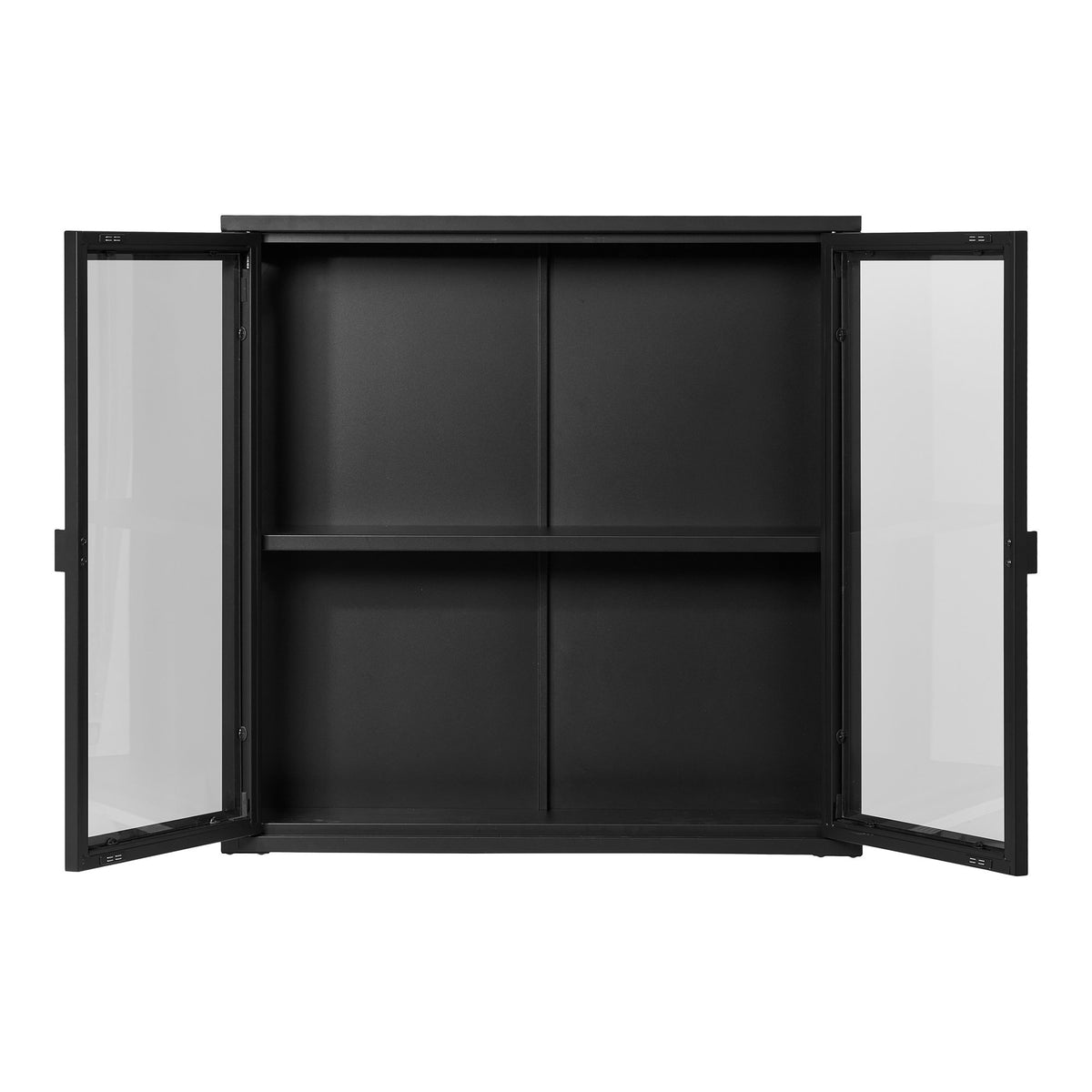 Brisbane Wandvitrine, Schwarz