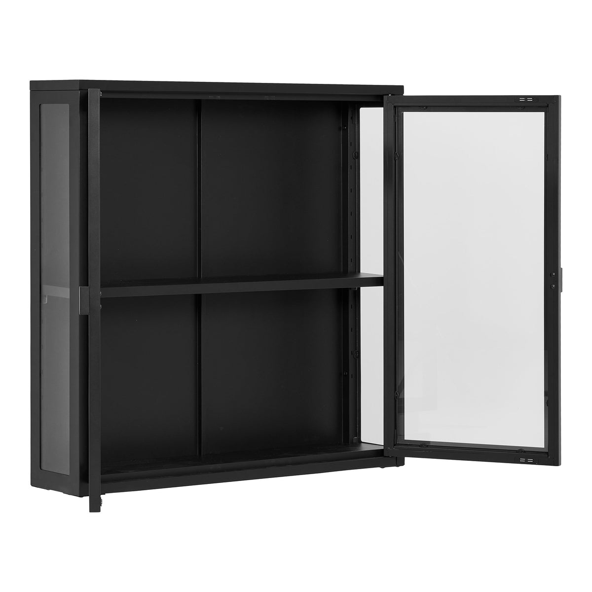 Brisbane Wandvitrine, Schwarz
