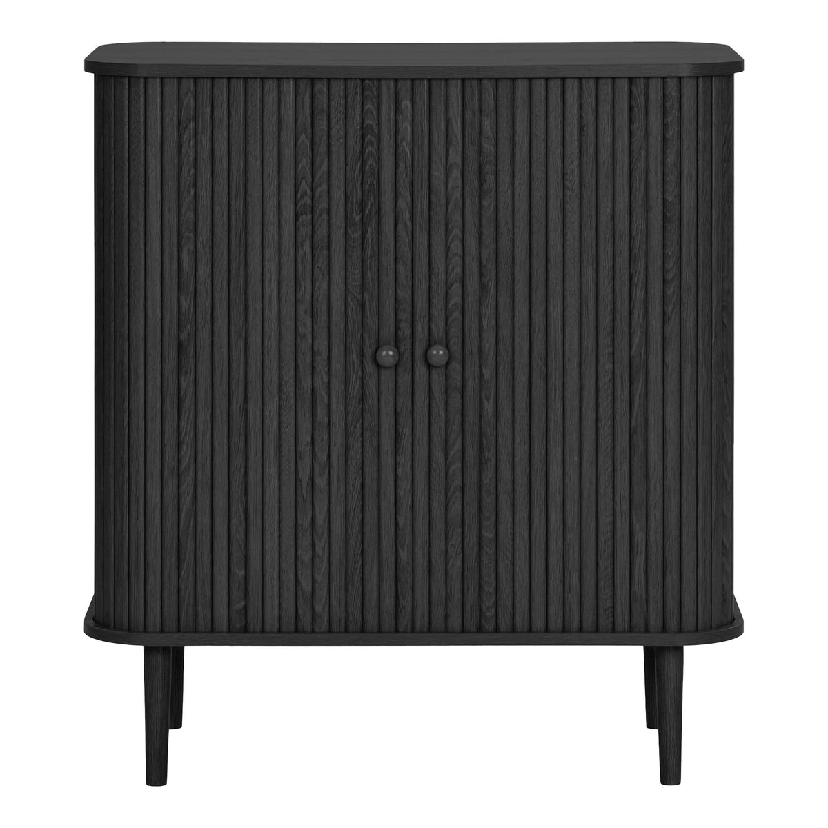 Nikko Sideboard, Schwarz, 2 Türen