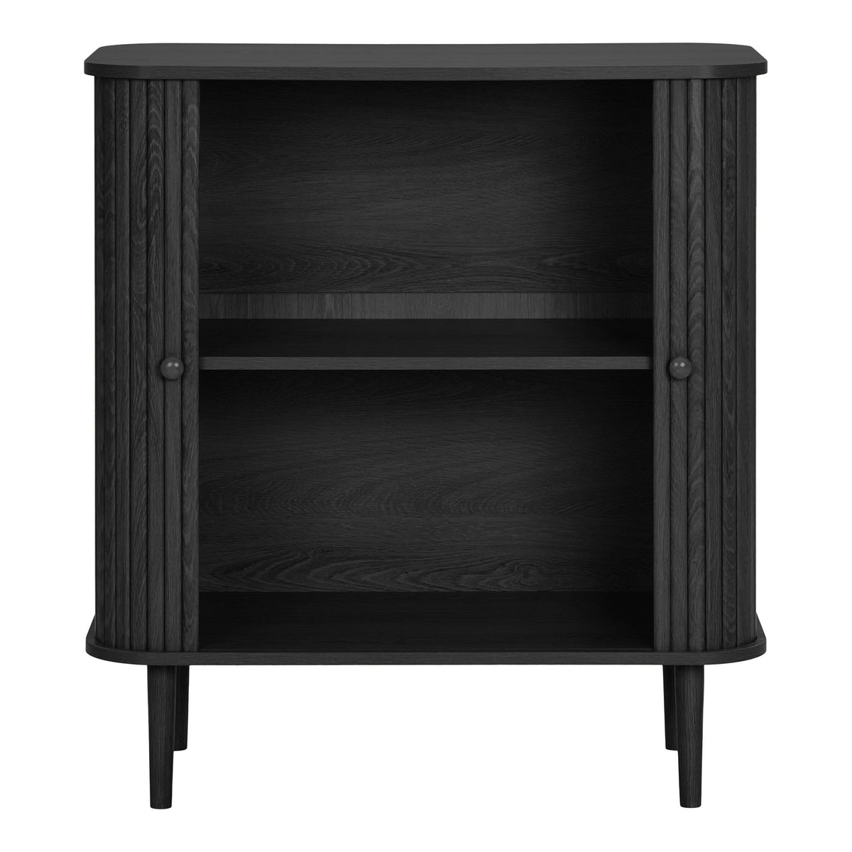 Nikko Sideboard, Schwarz, 2 Türen