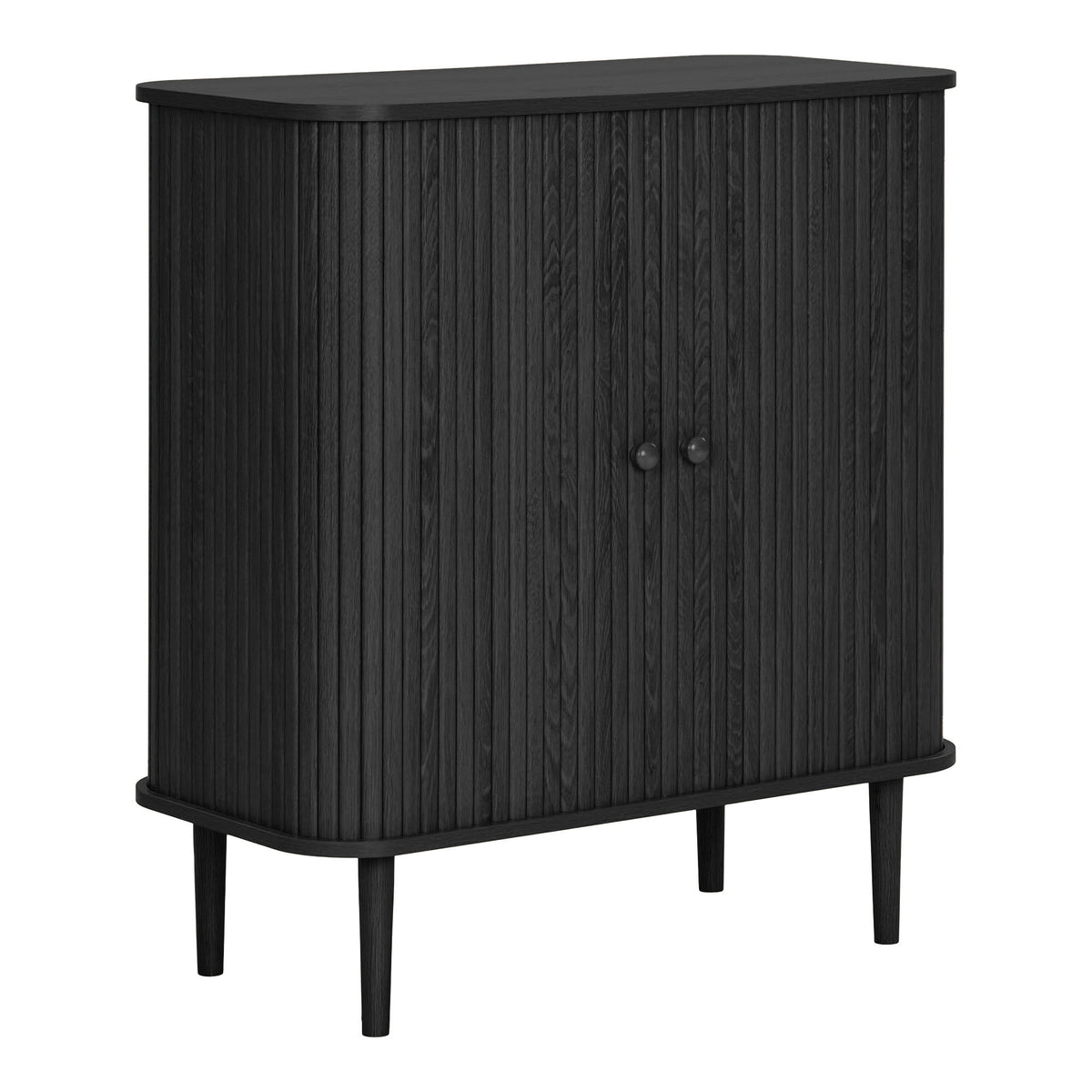 Nikko Sideboard, Schwarz, 2 Türen