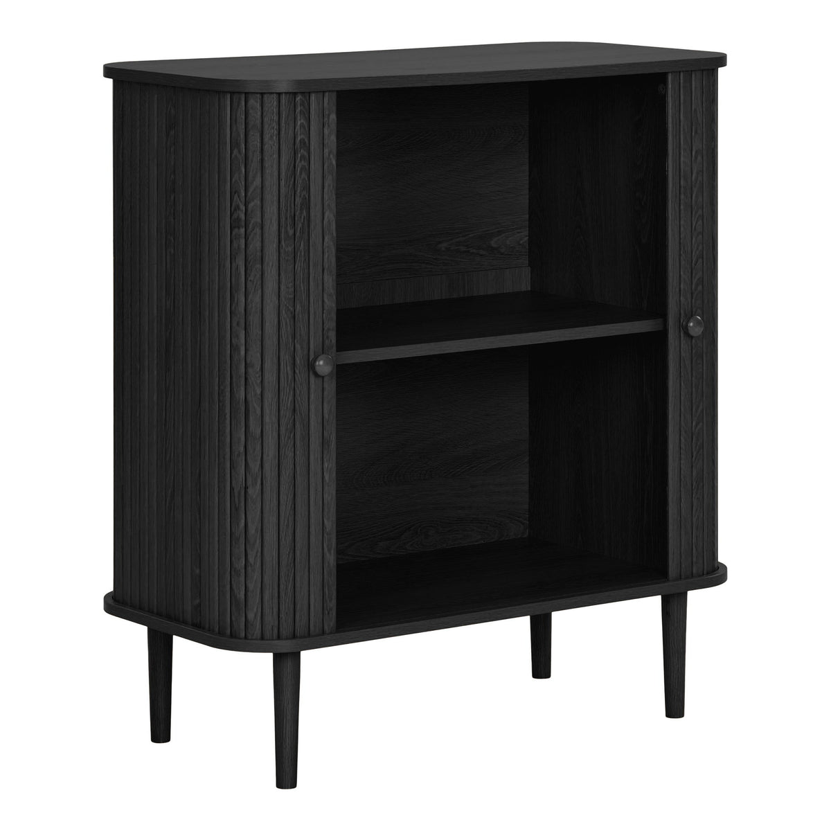 Nikko Sideboard, Schwarz, 2 Türen