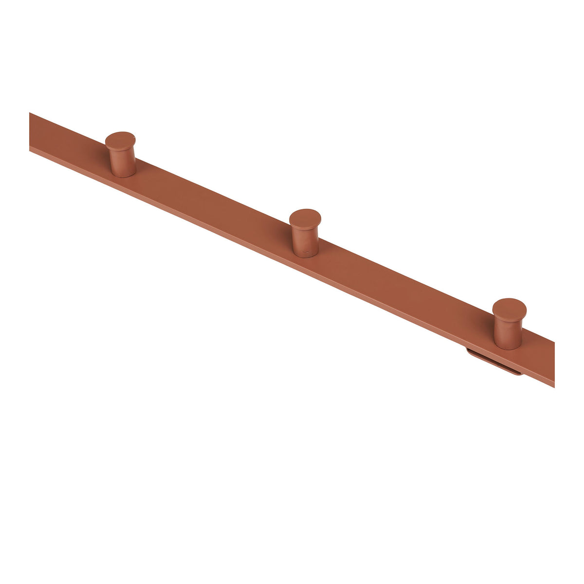 PolsterOase Möbel – Gresto Kleiderständer aus Metall, Cognac, 80 cm – Ansicht 3